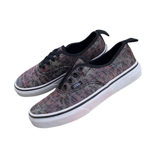 Vans kids size 3 Sparkle Sneakers shoes. Appear NWTs but missing lace. 507452 - Picture 13 of 13